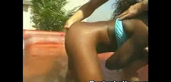  Wild Young Afro Babe Oral And Booty Pounded Outdoor